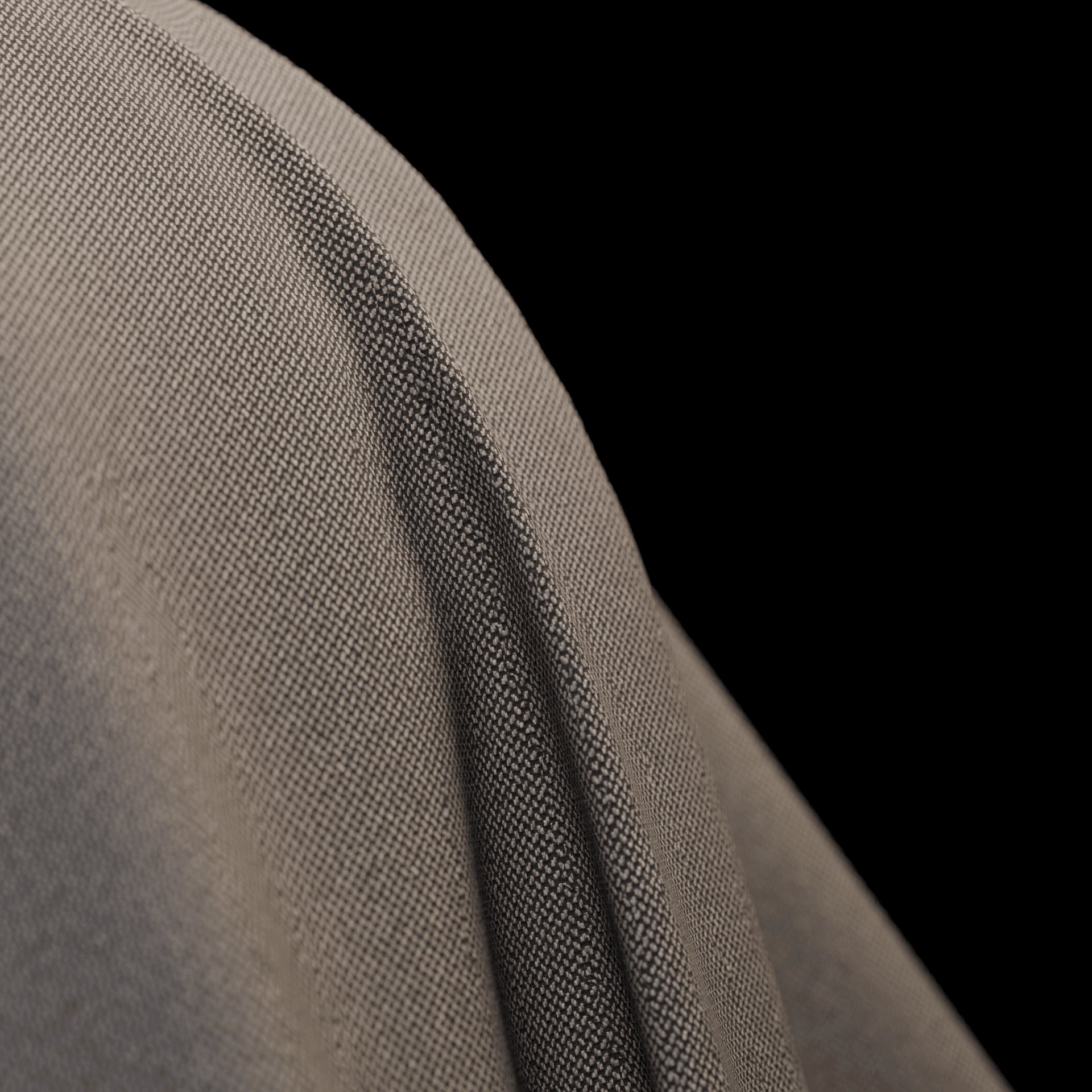 Brushed cotton jersey — heavyweight fabric weave detail