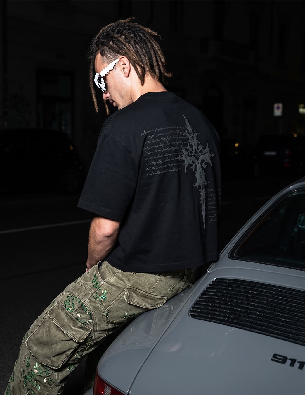 playR Street WARRIOR Tee (Black) — view 3