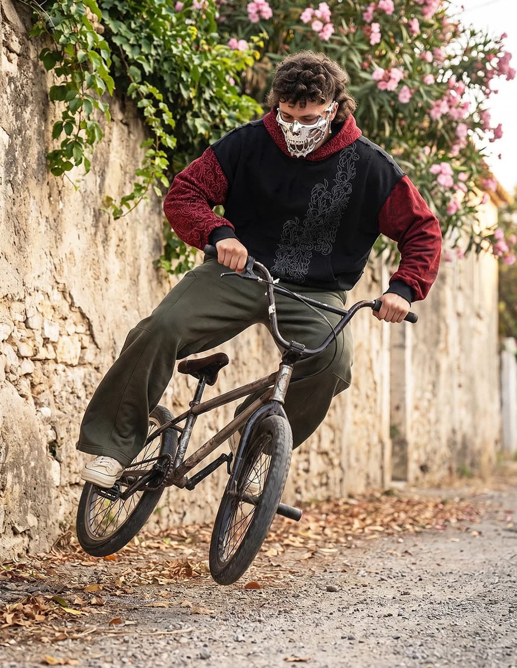 playR Street Carpenter Pant Fleece (Green) — view 3