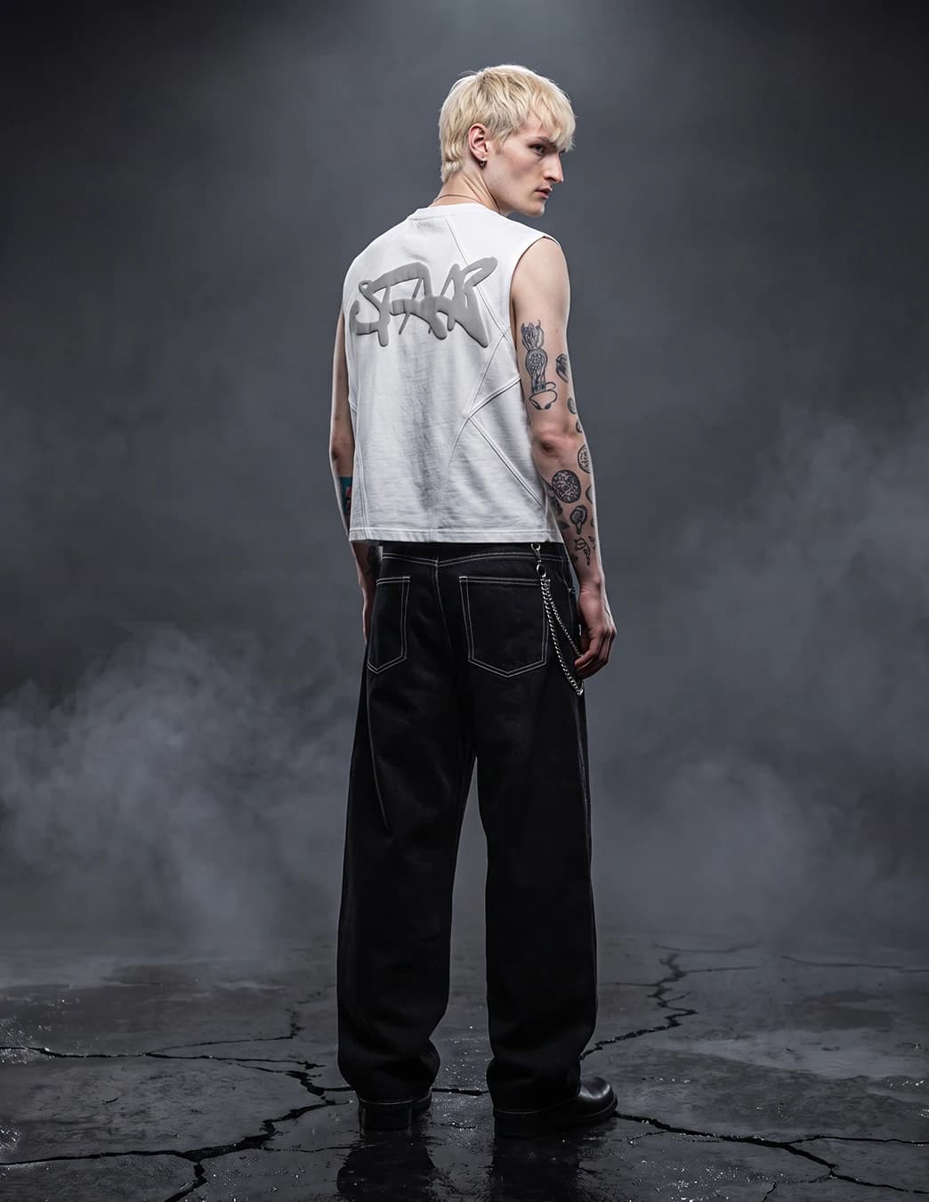playR Street STAAR Tank (White) — view 2