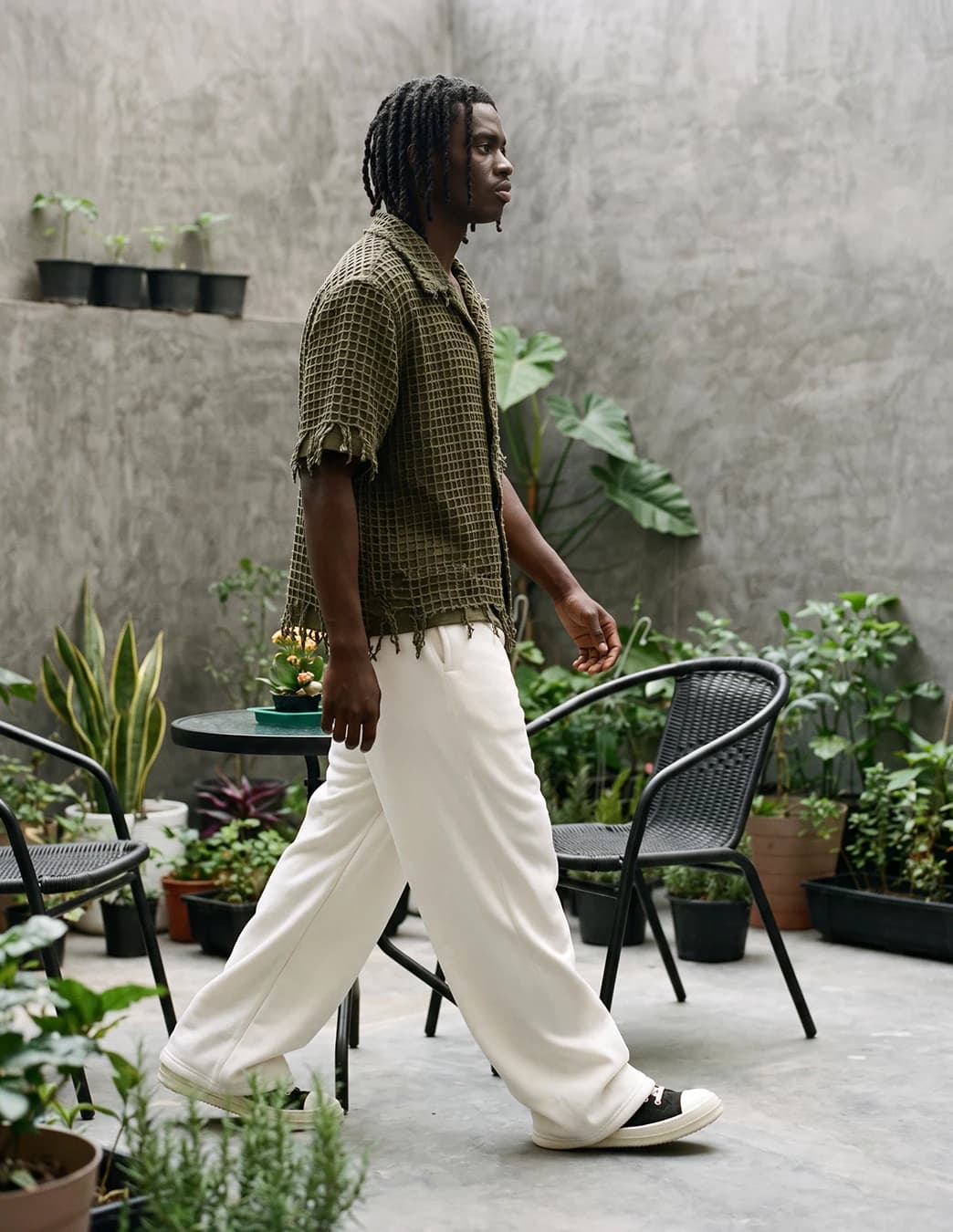 playR Street Sweats Pant (Cream) — view 3