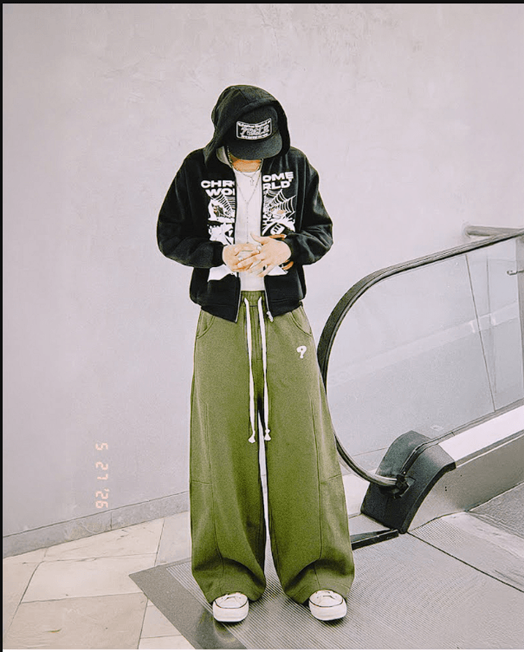 playR Street Carpenter Pant Fleece (Green)