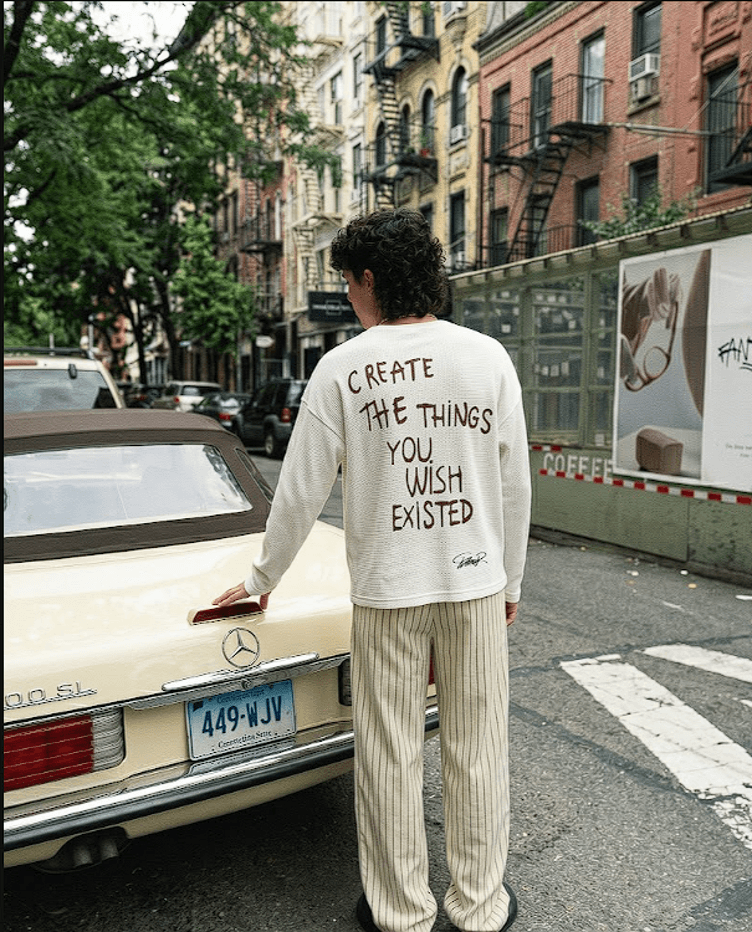 playR Street Create Waffle Tee (White)