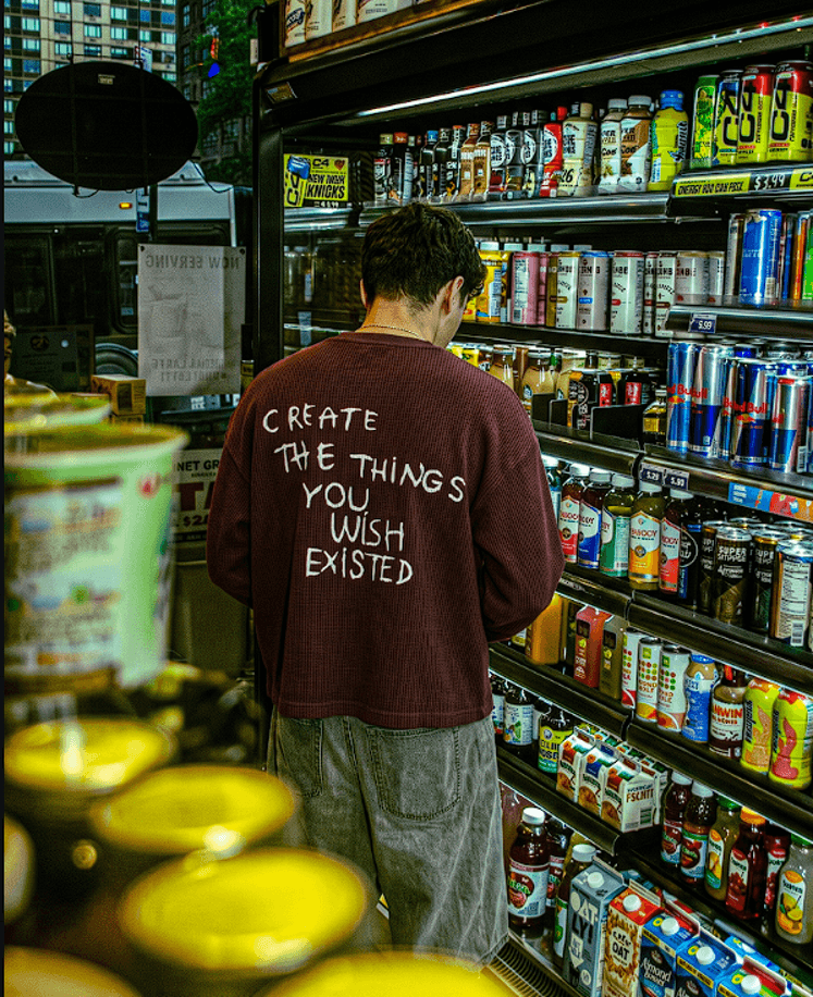 playR Street Create Waffle Tee (Red)
