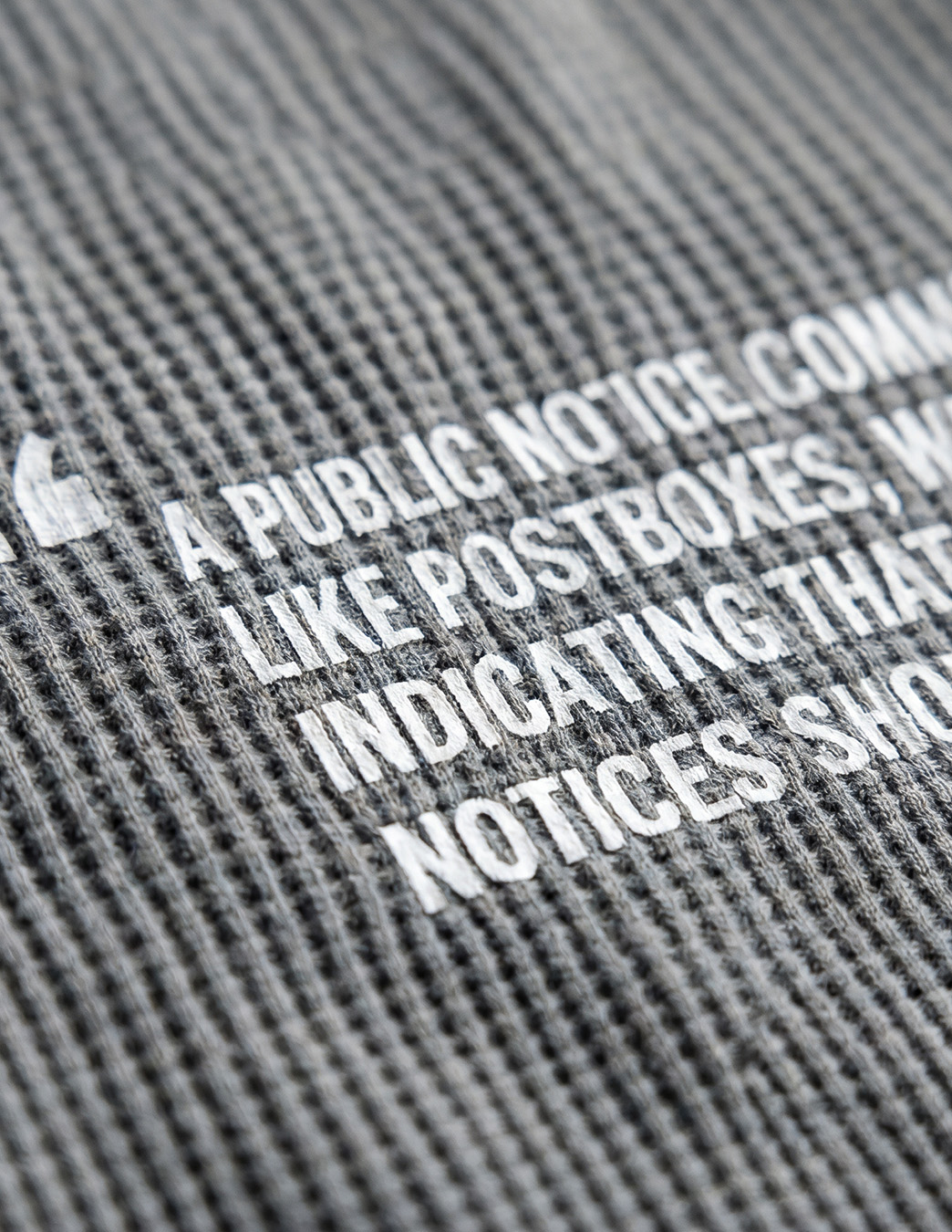 Playr Street Snb Waffle Tee — view 4
